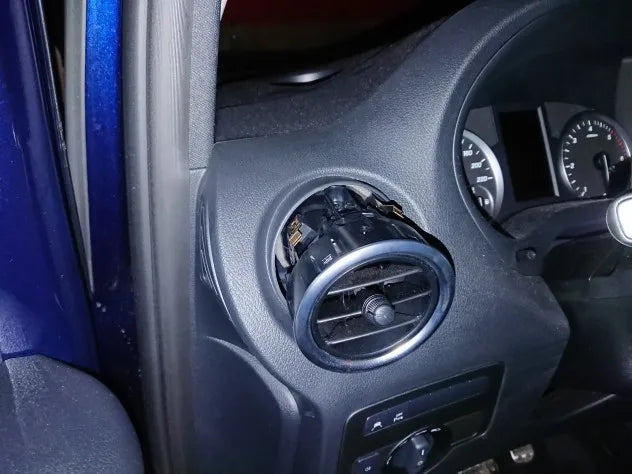 Interno Cruscotto Anteriore Aria Condizionata AC Presa di Sfiato Turbo Trim Per Mercedes Benz Classe V EQV Vito Viano Valente Metris W447