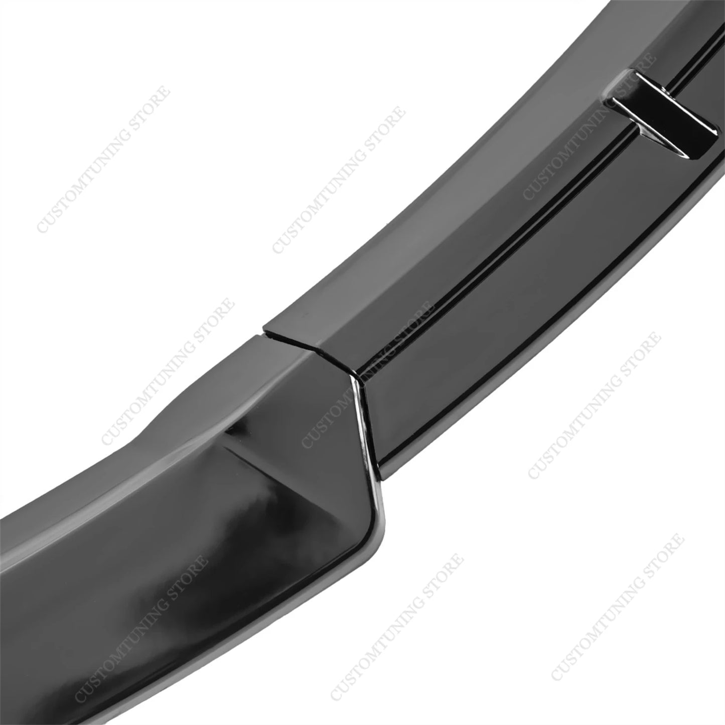 Lip Spoiler Anteriore Nero Lucido per Tesla Model S 2012-2020