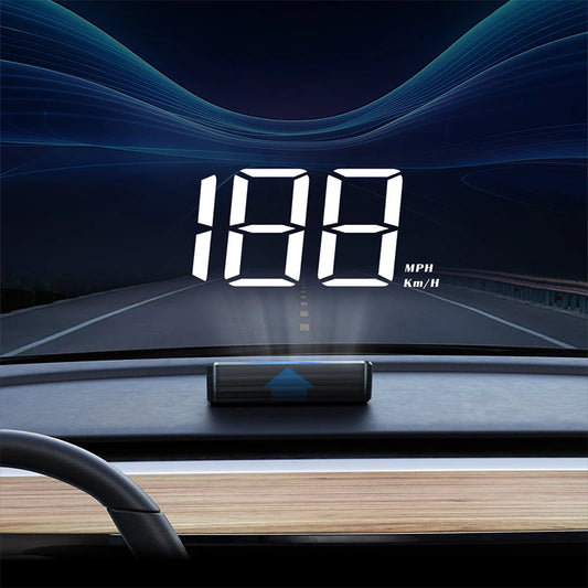 Tachimetro per Auto HUD GPS Head Up Display misuratore di velocità digitale proiettore per parabrezza per veicoli accessori per elettronica Auto per camion