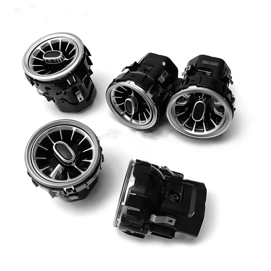 Interno Cruscotto Anteriore Aria Condizionata AC Presa di Sfiato Turbo Trim Per Mercedes Benz Classe V EQV Vito Viano Valente Metris W447
