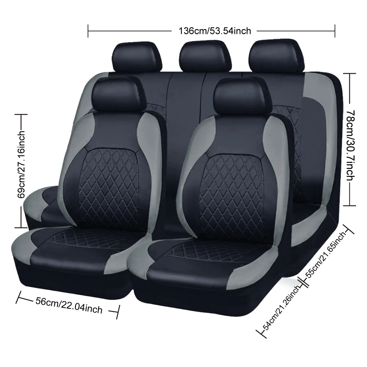 Coprisedili Auto Impermeabili in Pelle