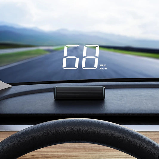 Tachimetro per Auto HUD GPS Head Up Display misuratore di velocità digitale proiettore per parabrezza per veicoli accessori per elettronica Auto per camion