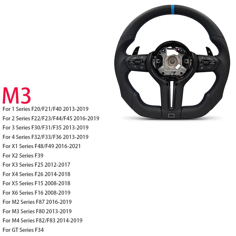 Volante Sportivo M Fondo Piatto per BMW Serie F e M