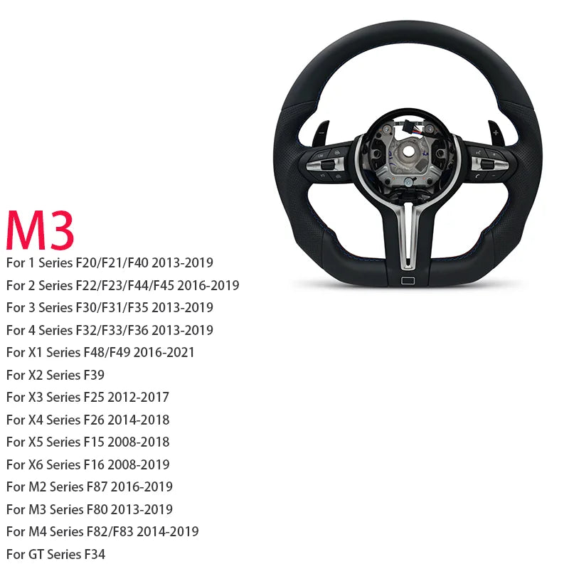 Volante Sportivo M Fondo Piatto per BMW Serie F e M