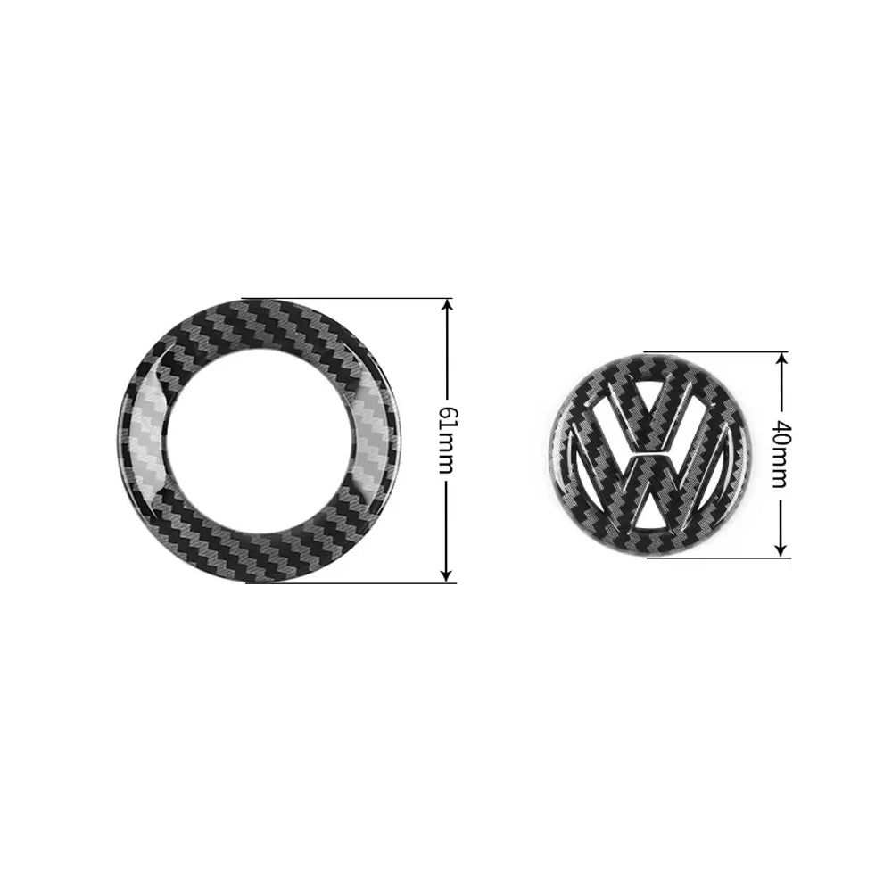 LOGO Emblema ABS Decorazione Auto Adesivo Per VW Golf GTI Passat B8 Polo Jetta Beetle Tiguan accessori auto