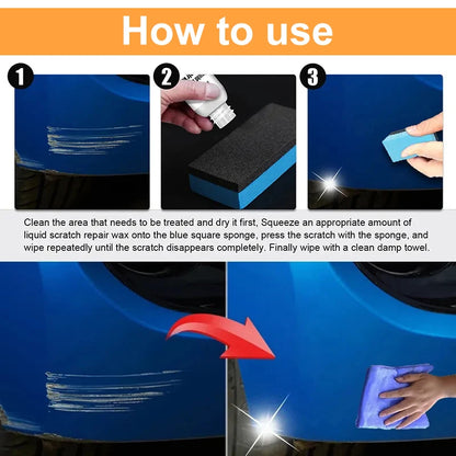 Anti-Scratch Wax - Paint Care Tools for Car Scratch Removal