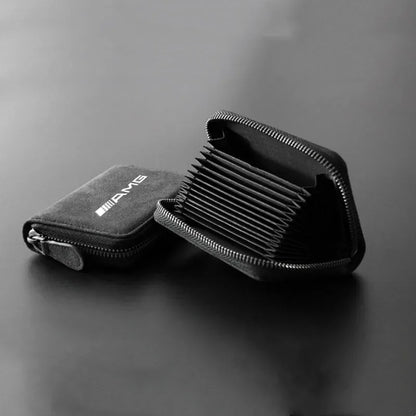 Custodia a portafoglio per patente di guida con custodia per carte multi-carta per Mercedes