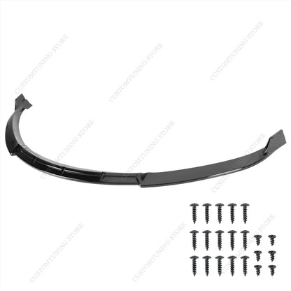 Lip Spoiler Anteriore Nero Lucido per Tesla Model S 2012-2020