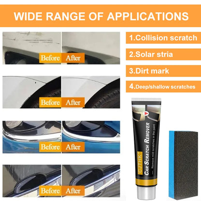 Anti-Scratch Wax - Paint Care Tools for Car Scratch Removal