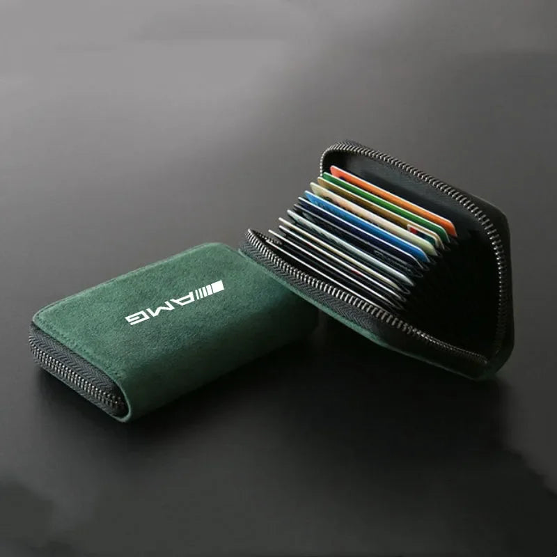 Custodia a portafoglio per patente di guida con custodia per carte multi-carta per Mercedes