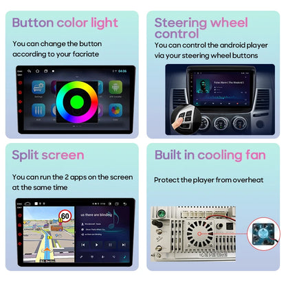 Autoradio Android per FIAT 2003-2012 – GPS, CarPlay, Multimedia