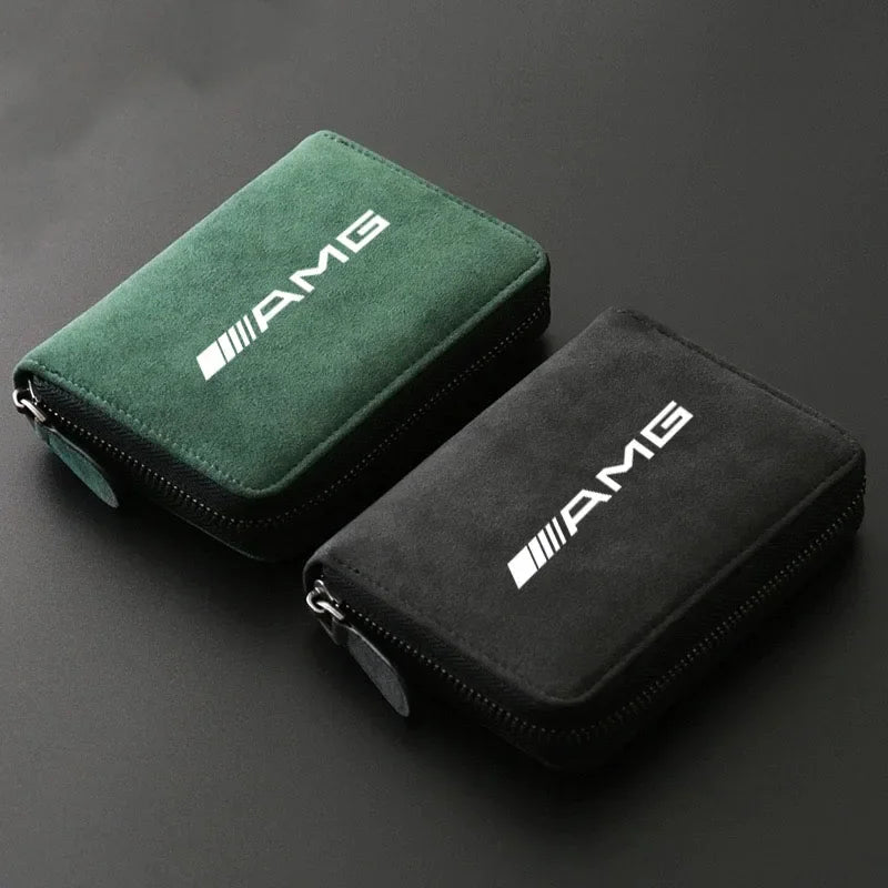 Custodia a portafoglio per patente di guida con custodia per carte multi-carta per Mercedes