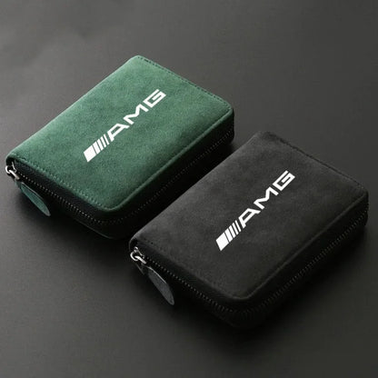 Custodia a portafoglio per patente di guida con custodia per carte multi-carta per Mercedes